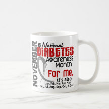 Diabetes Awareness Month Every Month For ME Mugs