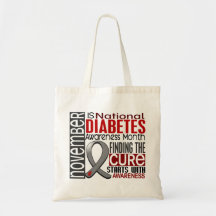 Diabetes Awareness Month Ribbon I2.5 Bag