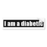 Diabetes Bumper Stickers