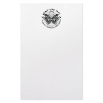 Diabetes Butterfly Tribal Stationery