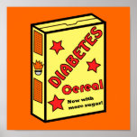 Diabetes Cereal Poster