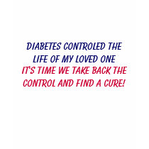 Diabetes Controled The Life-Babydoll T-Shirt by pammys Diabetes Controled The Life-Babydoll T-Shirt