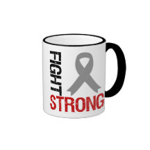 Diabetes Fight Strong Ribbon Mugs
