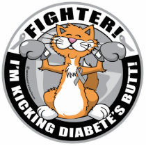Diabetes Fighter photo sculptures by fightcancertees Diabetes Fighter photo sculptures