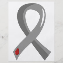 Diabetes Grey Ribbon 3 Flyers
