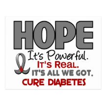 Diabetes HOPE 1 Post Cards