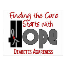 Diabetes HOPE 4 Post Card