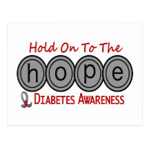 Diabetes HOPE 6 Postcards