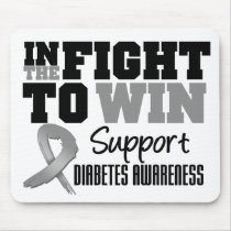 Diabetes In The Fight To Win mousepads