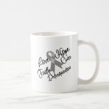Diabetes Love Hope Determination Mugs