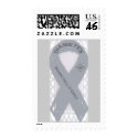 DIABETES RIBBON postage