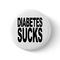 Diabetes Sucks buttons