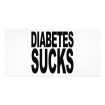 Diabetes Sucks photo cards