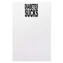 Diabetes Sucks stationery