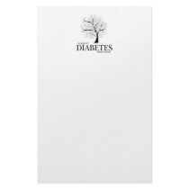Diabetes Tree Custom Stationery