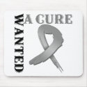 Diabetes WANTED A CURE mousepads