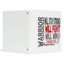 Diabetes Warrior binders