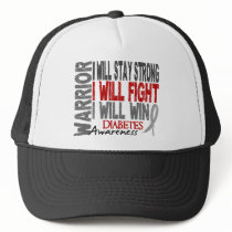 Diabetes Warrior Mesh Hats