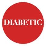 DIABETIC STICKER