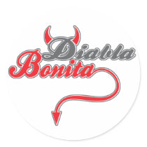 Diabla Bonita Sticker