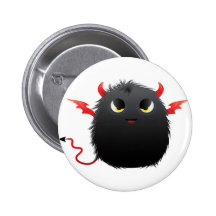 Diablo Furry Monster Pin