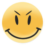 Diabolical Face stickers by Some_Person Diabolical Face stickers