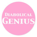 Diabolical Genius Gifts stickers by geniusgifts Diabolical Genius Gifts stickers