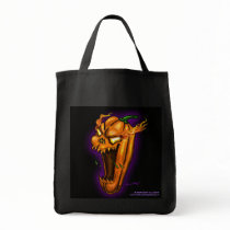 Diabolical Jack-o-lantern tote bag