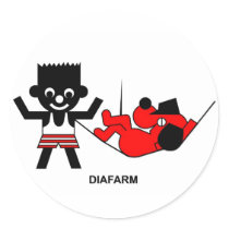 DIAFARM stickers