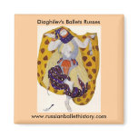Diaghilev's Ballets Russes Magnet