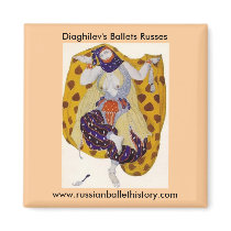 Diaghilev's Ballets Russes magnets