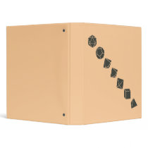 Diagonal Dice (Dark) Binders