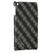 Diagonal Golden Damask iPad MIni Case Template ipad mini cases