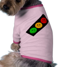 Diagonal Moody Stoplight Pet Shirt