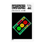 Diagonal Moody Stoplight Trio Logo Stamps