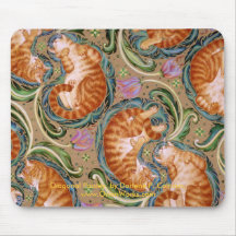 Diagonal Paisley, Diagonal Paisley, by Darlene ... Mouse Mat