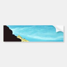Diagonal Striation Bumper Stickers