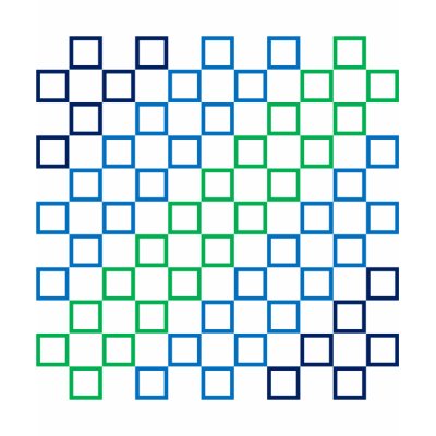 Diagonal stripe color spectrum pattern (navy) tshirt by Justin_Directory
