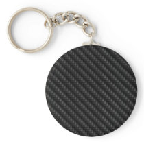 Diagonal Tightly Woven Carbon Fiber Texture Keychains
