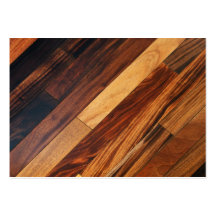 Diagonal Wood Flooring Business Card