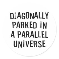Diagonally Parked stickers