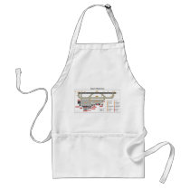 Diagram Basic Layout Infrastructure of an Airport Aprons
