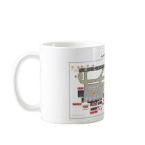 Diagram Basic Layout Infrastructure of an Airport Mug