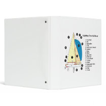 Diagram of a 19 Foot Lighting Class Sailboat 3 Ring Binders