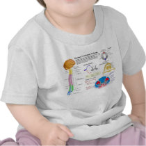 Diagram of the Human Vertebral Column Tshirt