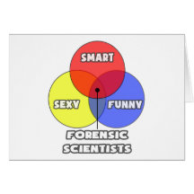 Diagrama de Venn. Científicos forenses Felicitaciones