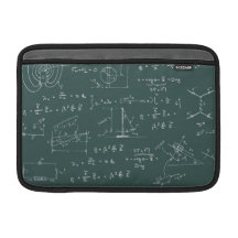 Diagramas y fórmulas de la física funda para macbook air