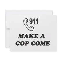 DIAL 911 PERSONALIZED ANNOUNCEMENT
