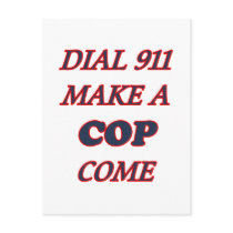 DIAL 911 postcards by occupationalgifts DIAL 911 postcards