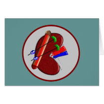 Dialysis  And Kidney Design Gifts Cards
